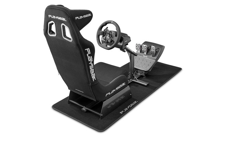 Playseat Floor Mat XL Racing Floor Mat Sim Racing Cockpits | Optimal Grip & Reliable Floor Protection | Dimensions: 61.6x26.8 inches - Image 4